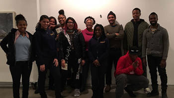 A group picture of the fellows at BOMB Magazine
